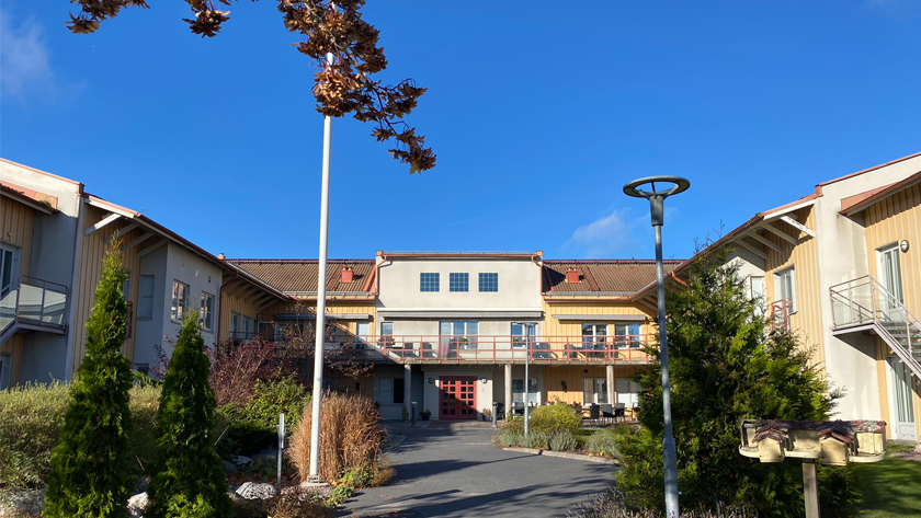 Bild på byggnaden för boendet Väverskan