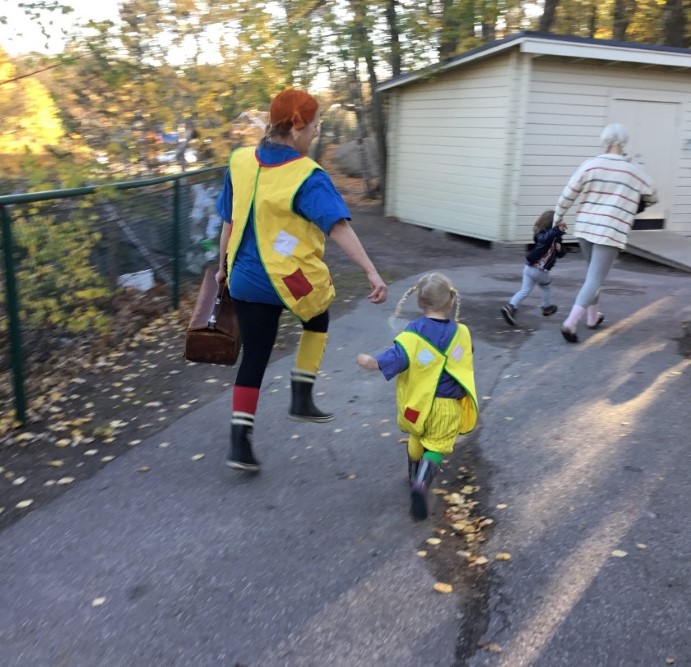 Utklädda till Pippi Långstrump