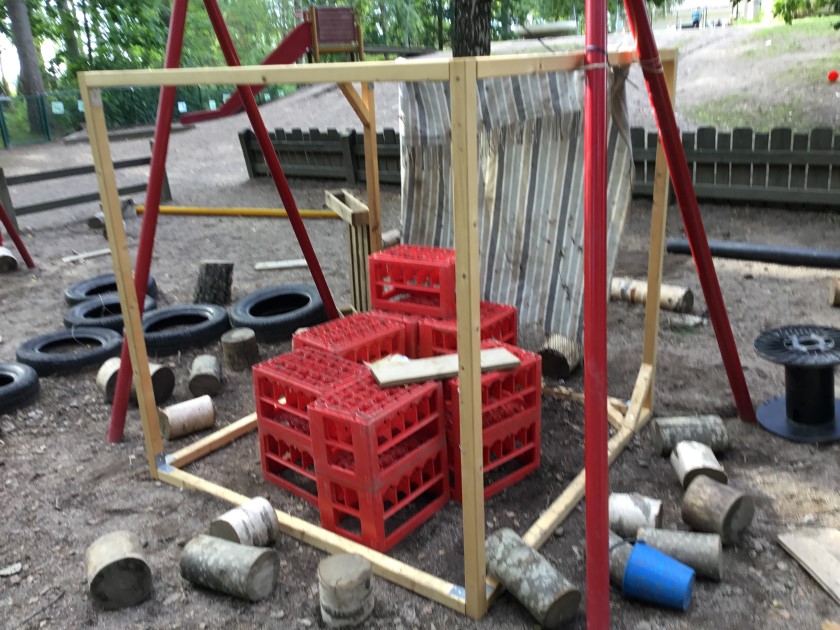 Konstruktion i utemiljö